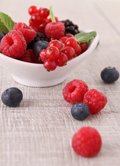 assortment of berries