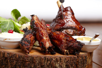 delicious BBQ ribs