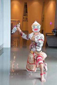 Thai Cultural Show Hanuman "Khon-Thai"