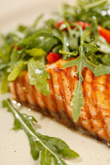 grilled salmon