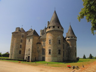Château de Coussac-Bonneval ; Limousin ; Périgord