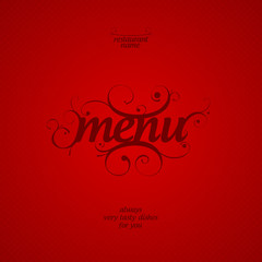 Restaurant Menu Card Design template