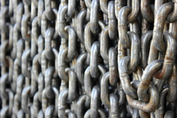 Fototapeta premium stainless steel chain