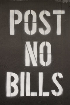 Post No Bills