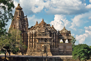 Khajurhao, Madhya, Pradesh, i templi dell'amore, India