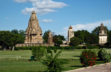 Khajurhao, Madhya, Pradesh, i templi dell'amore, India