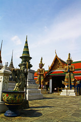 View of Wat Phra Kaew