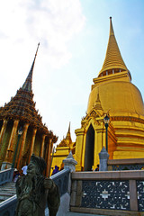 View of Wat Phra Kaew