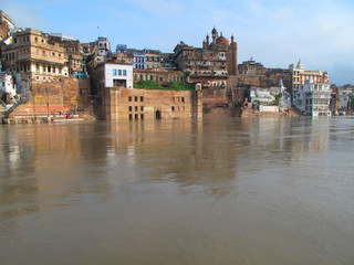 Obraz premium Ganges River Varanasi, India