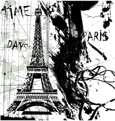 Poster Im Rahmen Eiffel-Plakat © Berkan&Serap