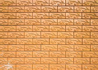 brick wall and branch  texture