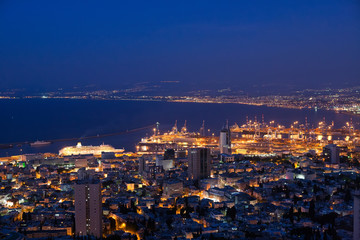 Israel, Meer, Haifa,