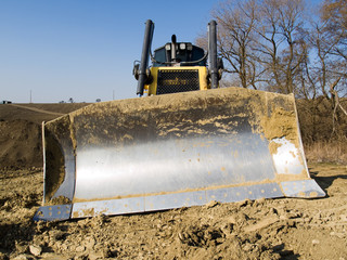 Bulldozer at work