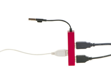 isolated various usb cable group