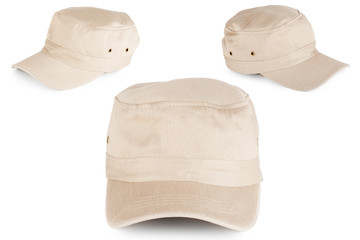 Beige sport hat