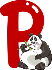 P for panda