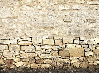 Vintage background of stone wall