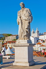 Fototapeta na wymiar krajobraz z Lizbony