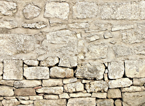 Used background of stone wall
