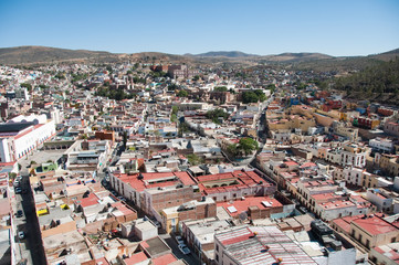 Zacatecas, colorful town in Mexico