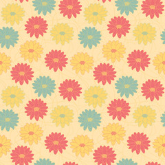 seamless wallpaper with flowers