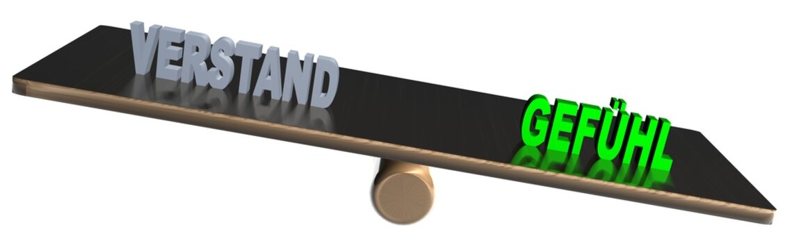 3D Waage2 - VERSTAND - GEF&Uuml;HL