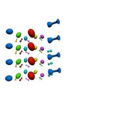 Colorful Easter eggs to Easter.