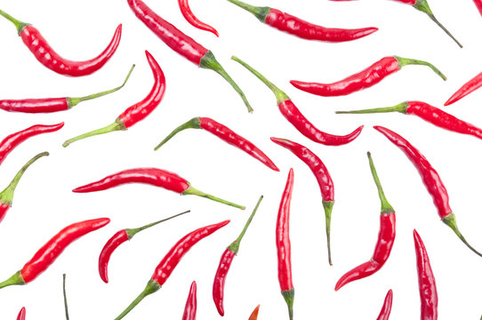 background with red chili peppers