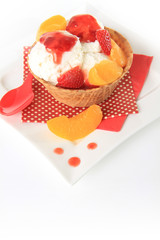 Icecream sundae