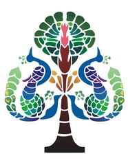 Peacocks and Pomegranates