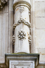 facade of the University of Alcala de Henares, Madrid, Spain