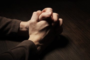 Image of praying hands