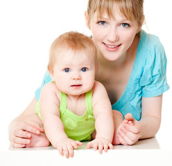 mummy and her kid