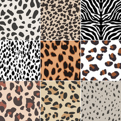 seamless animal swatch