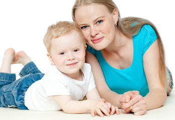 mummy and her kid