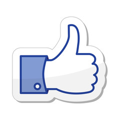 Obraz premium like button
