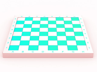 Empty chess board