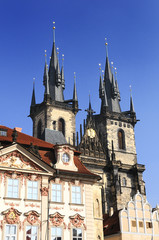 Fototapeta premium Church of Our Lady before Tyn