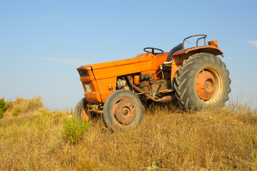 Obraz premium tractor