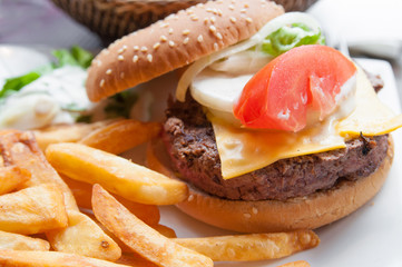 Cheese burger