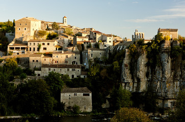Fototapeta premium Balazuc, Rhone-Alpes, France