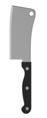 3d render of kitchen knife