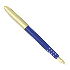 3d render of luxury pen