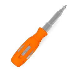 3d render of screwdriver (tool)