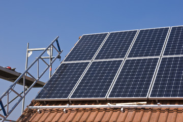 Photovoltaik-Montage