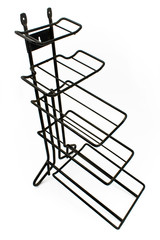 Black metal hanger-rack
