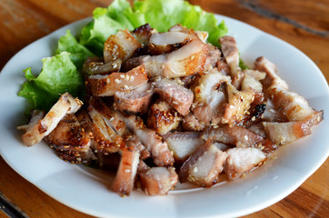 grilled pork