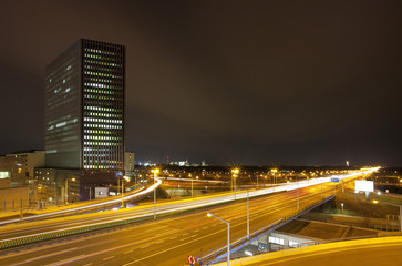 Fototapeta na wymiar Wiedeń Highway nazywa Tangente