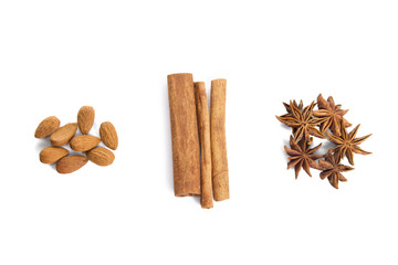 cinnamon, star anise and almond