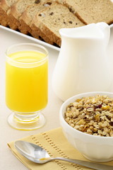 delicious fresh breakfast